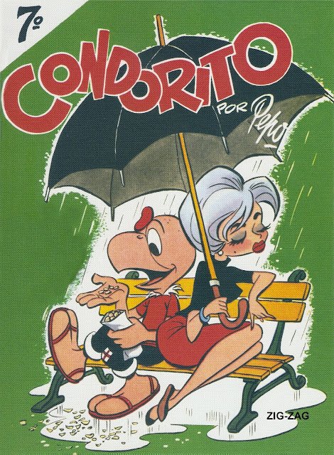 Portada clásica de Condorito, número 7