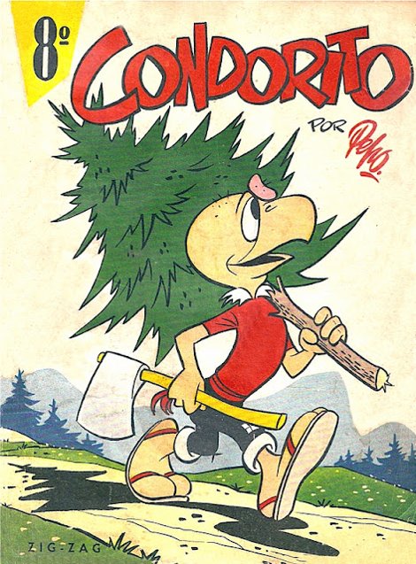 Portada clásica de Condorito, número 8
